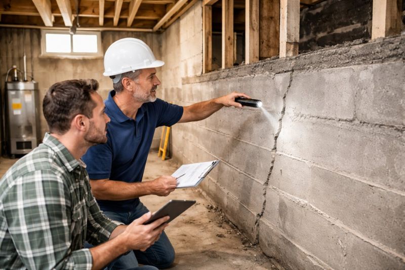 Basement Crack Repair in Layton, UT
