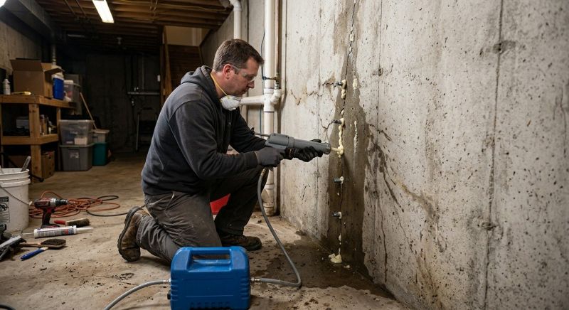 Basement Foundation Repair in Bountiful, UT
