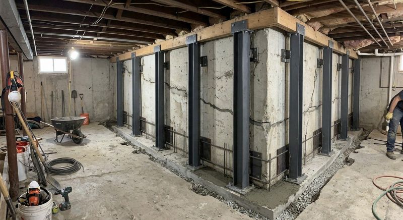 Basement Stabilization in Layton, UT