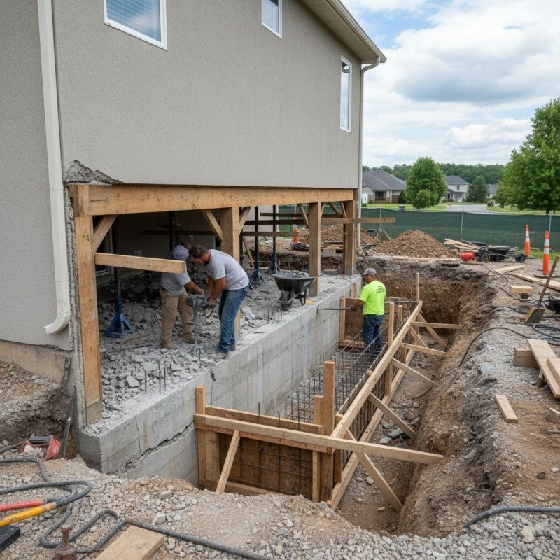 Building Foundation Repair in Davis County, UT