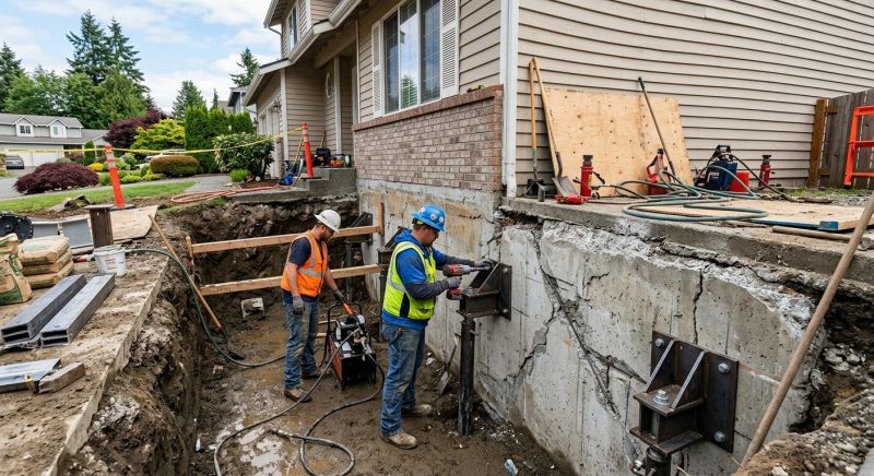 Building Foundation Repair in Davis County, UT