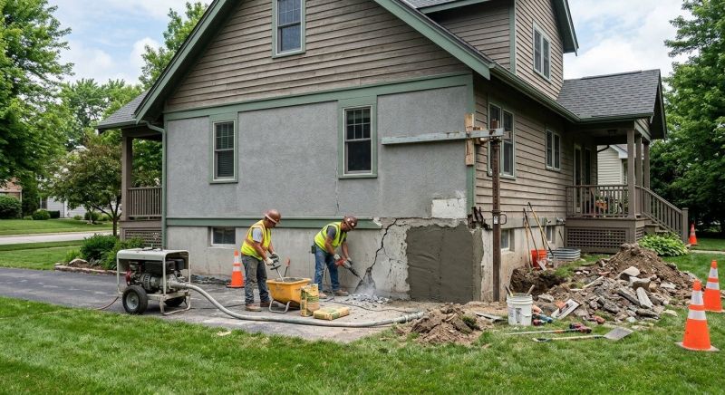 Building Foundation Repair in Huntsville, UT
