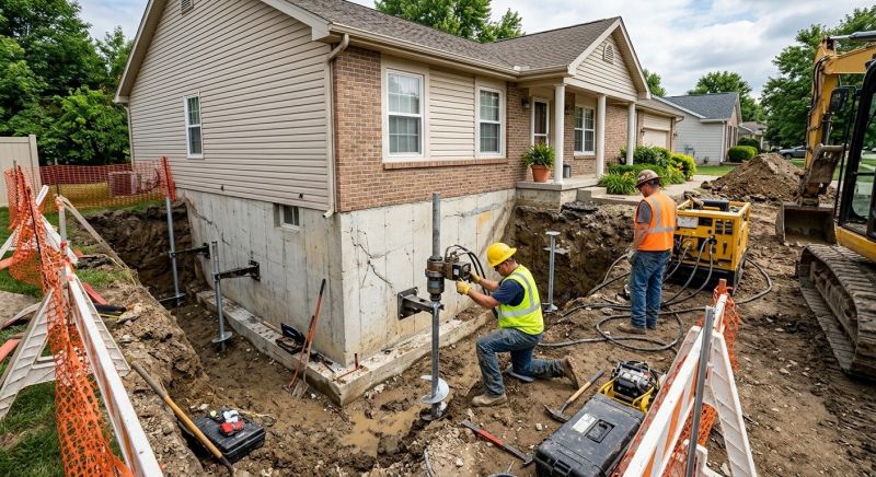 Building Foundation Repair in Kaysville, UT
