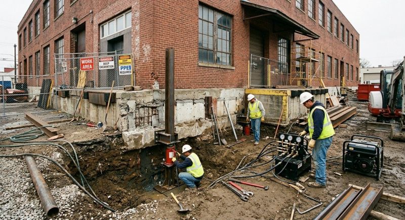 Building Foundation Repair in Roy, UT