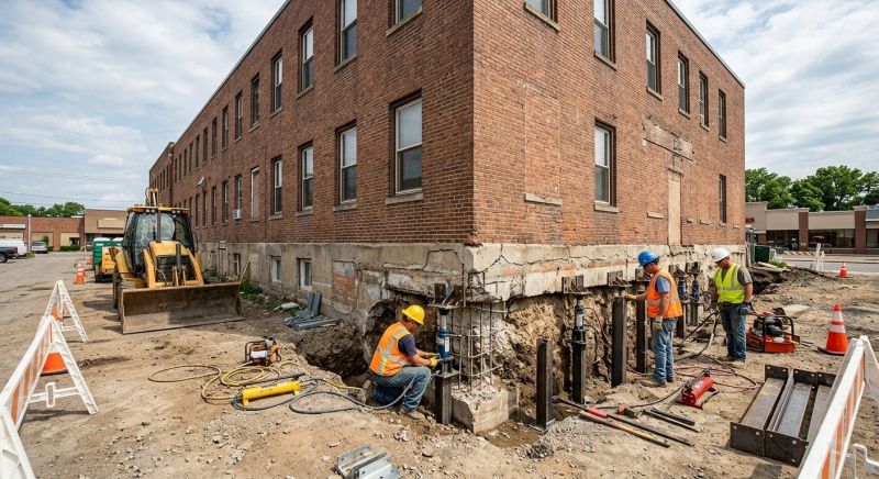 Commercial Foundation Repair in Layton, UT