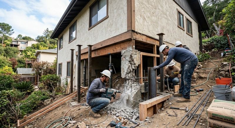 Concrete Foundation Repair in Morgan, UT