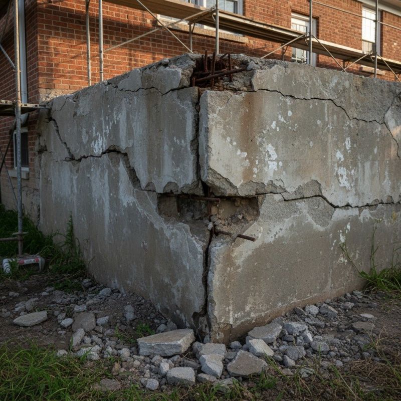 Cracked Foundation Repair in North Salt Lake, UT