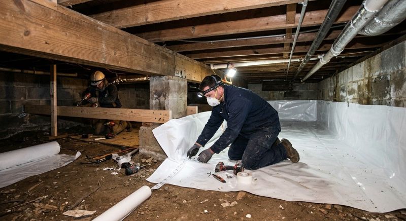 Crawl Space Leveling in Layton, UT