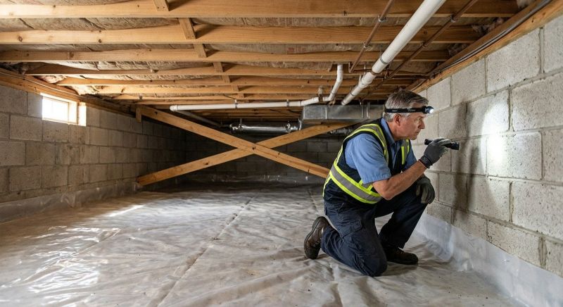Crawl Space Leveling in Layton, UT