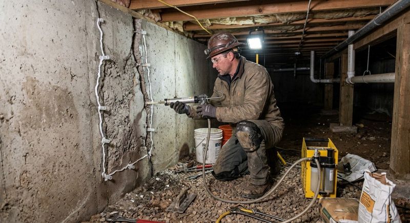 Crawlspace Foundation Repair in Centerville, UT
