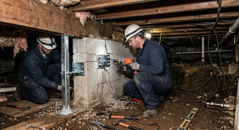 Crawlspace Foundation Repair in North Salt Lake, UT
