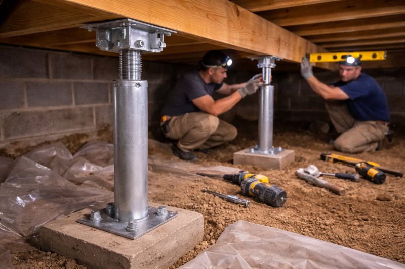 Crawlspace Structural Repair in Layton, UT