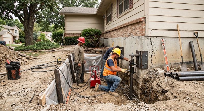 Deep Foundation Repair in Layton, UT