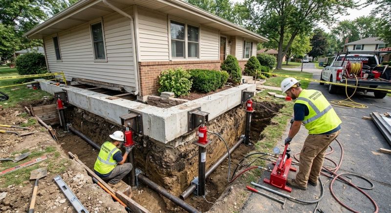 Foundation Jacking in Bountiful, UT