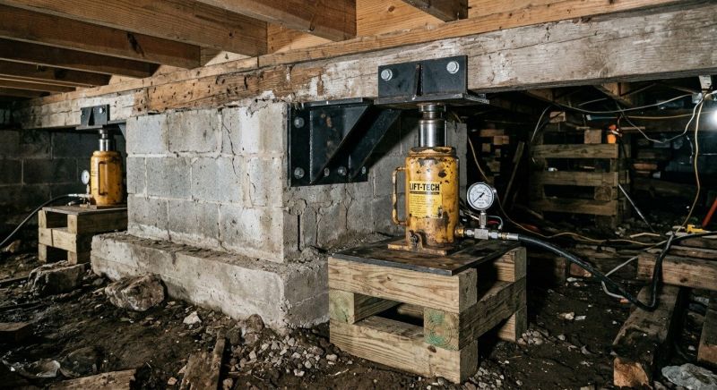 Foundation Jacking in Bountiful, UT