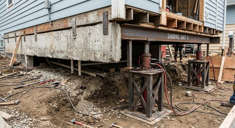 Foundation Jacking in Eden, UT