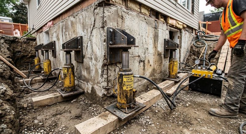 Foundation Jacking in Eden, UT