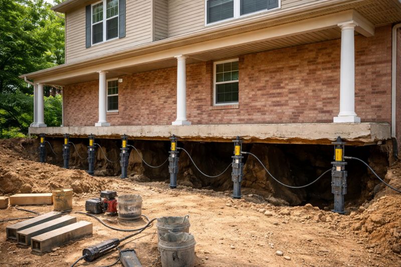 Foundation Jacking in Eden, UT