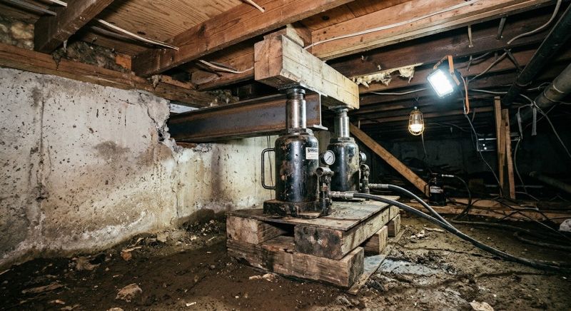 Foundation Jacking in Eden, UT