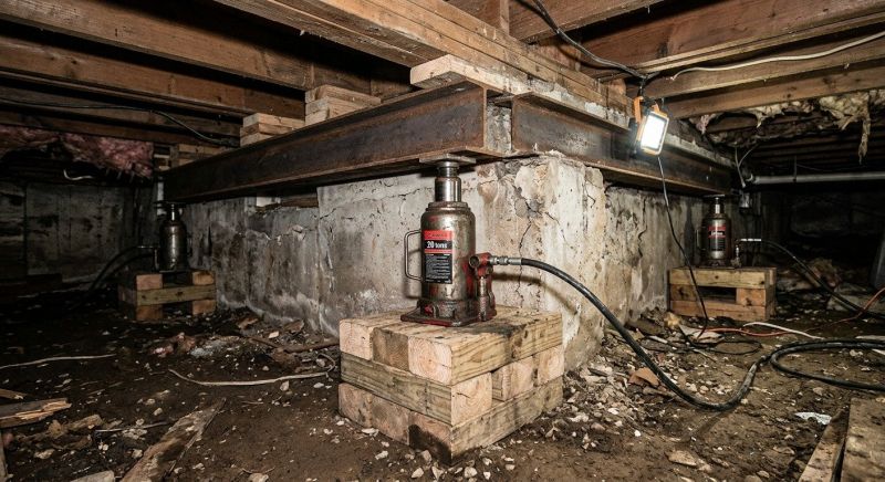 Foundation Jacking in Layton, UT