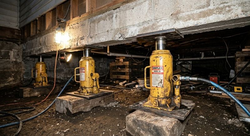 Foundation Jacking in Layton, UT