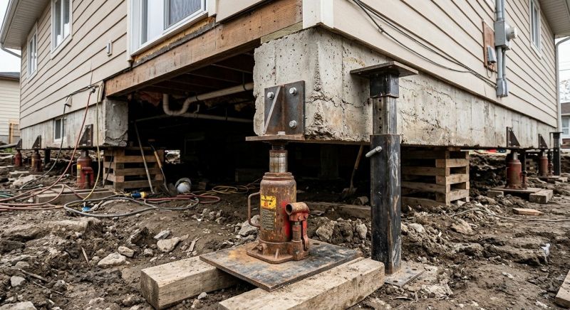 Foundation Lifting in Layton, UT