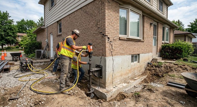 Foundation Lifting in Morgan, UT