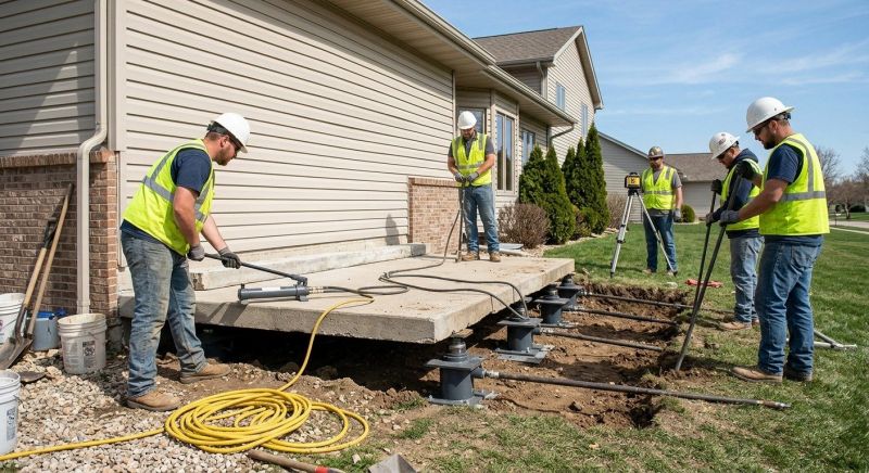 Foundation Lifting in Ogden, UT