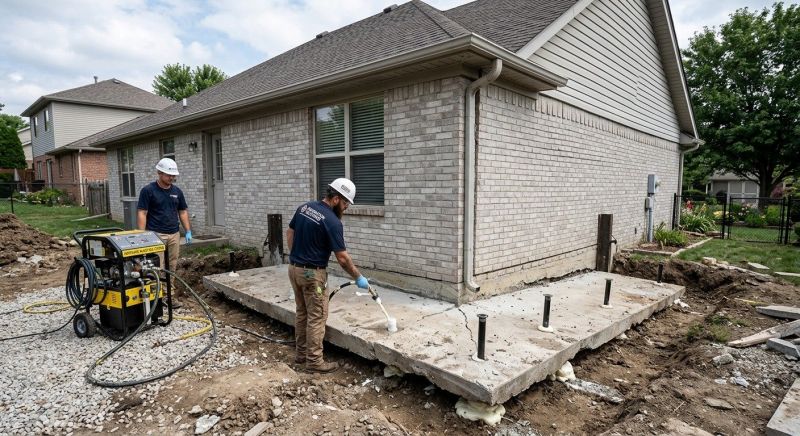 Foundation Lifting in Syracuse, UT