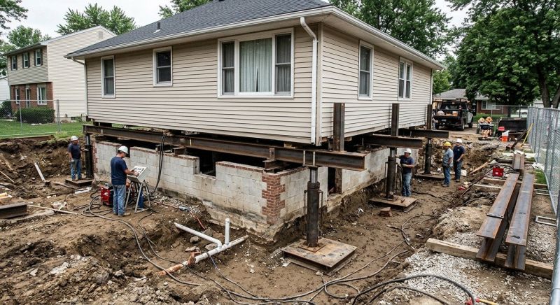 Foundation Lifting in Weber County, UT