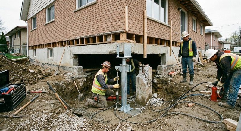Foundation Pier Repair in Layton, UT