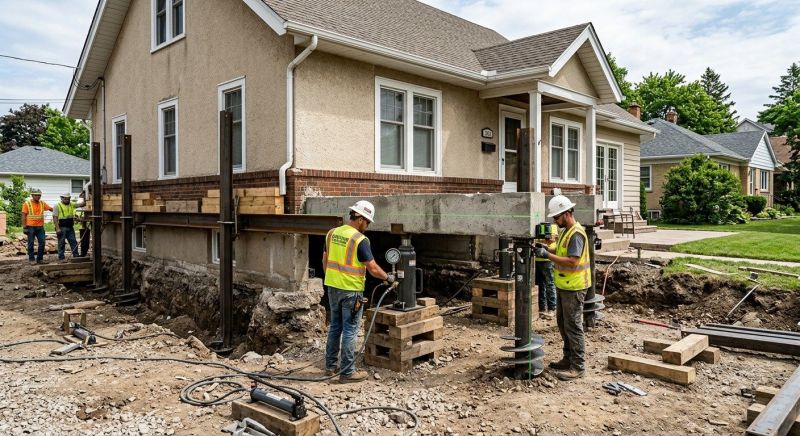 Foundation Releveling in Layton, UT