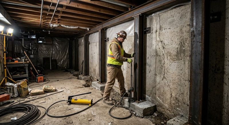 Foundation Stabilizing in Hooper, UT