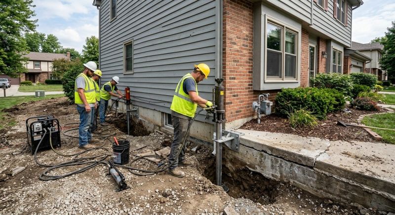 Foundation Stabilizing in North Salt Lake, UT