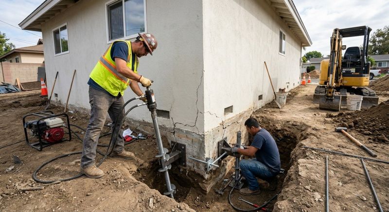 Foundation Stabilizing in Syracuse, UT