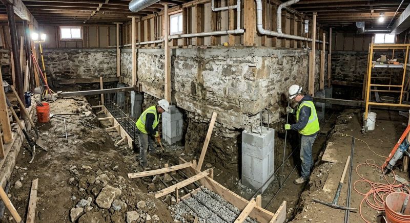 Foundation Underpinning in Layton, UT