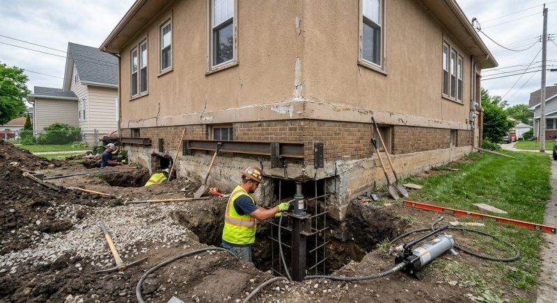 Foundation Underpinning in Layton, UT
