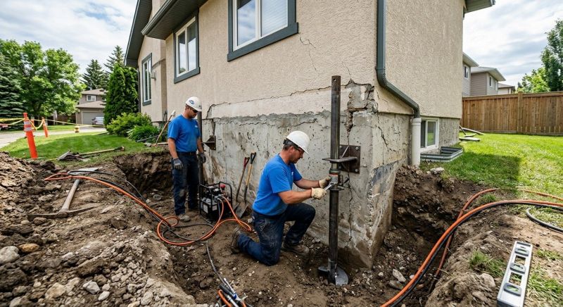 Helical Pile Installation in Layton, UT