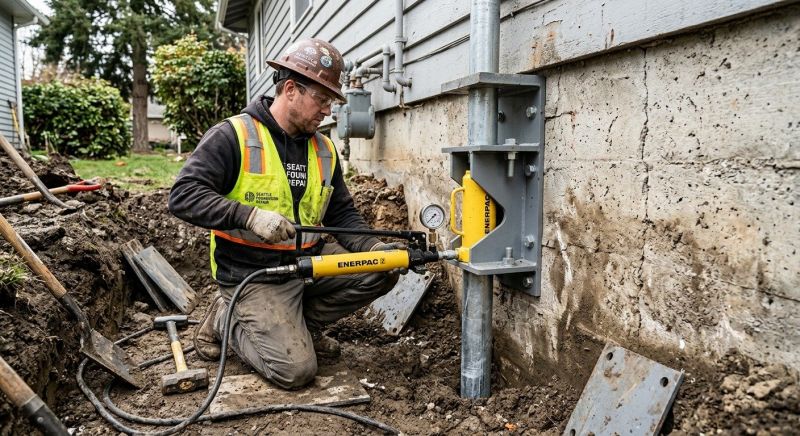 Home Foundation Leveling in Centerville, UT