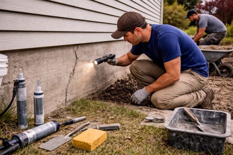 Home Foundation Repair in Hooper, UT