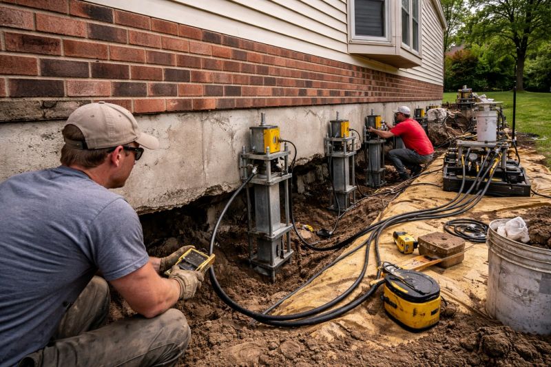 Settling Foundation Service in Ogden, UT