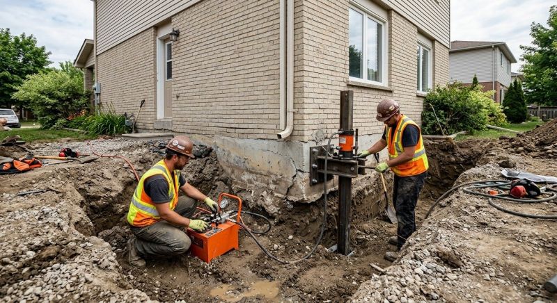 Sinking Foundation Lifting in Layton, UT