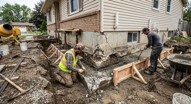 Slab Foundation Repair in Layton, UT