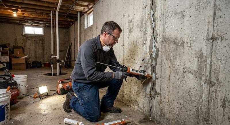 Structural Crack Repair in Layton, UT