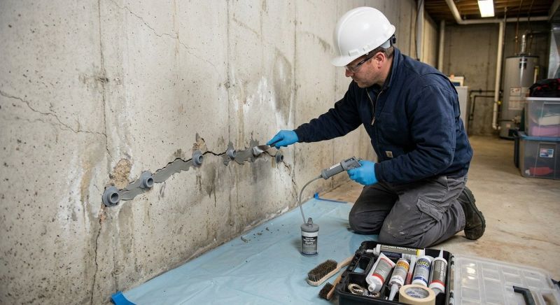 Structural Crack Repair in Layton, UT