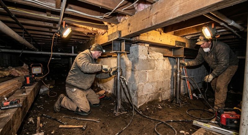 Structural Foundation Repair in Roy, UT