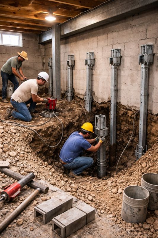 Structural Underpinning in Layton, UT